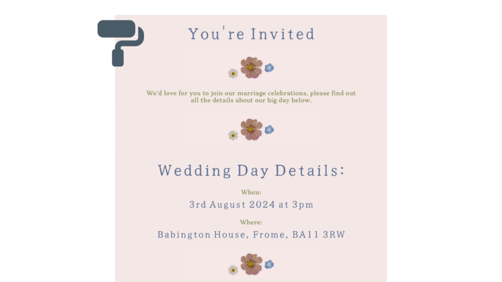 Wedding Guest Info